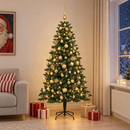 Artificial Christmas Tree with Bauble 180 cm 300 LEDs