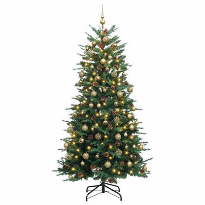 Artificial Christmas Tree with Bauble 210 cm 300 LEDs