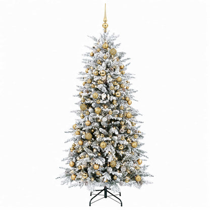 Artificial Christmas Tree with Bauble 210 cm 300 LEDs