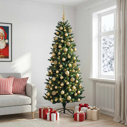 Artificial Christmas Tree with Bauble 240 cm 300 LEDs