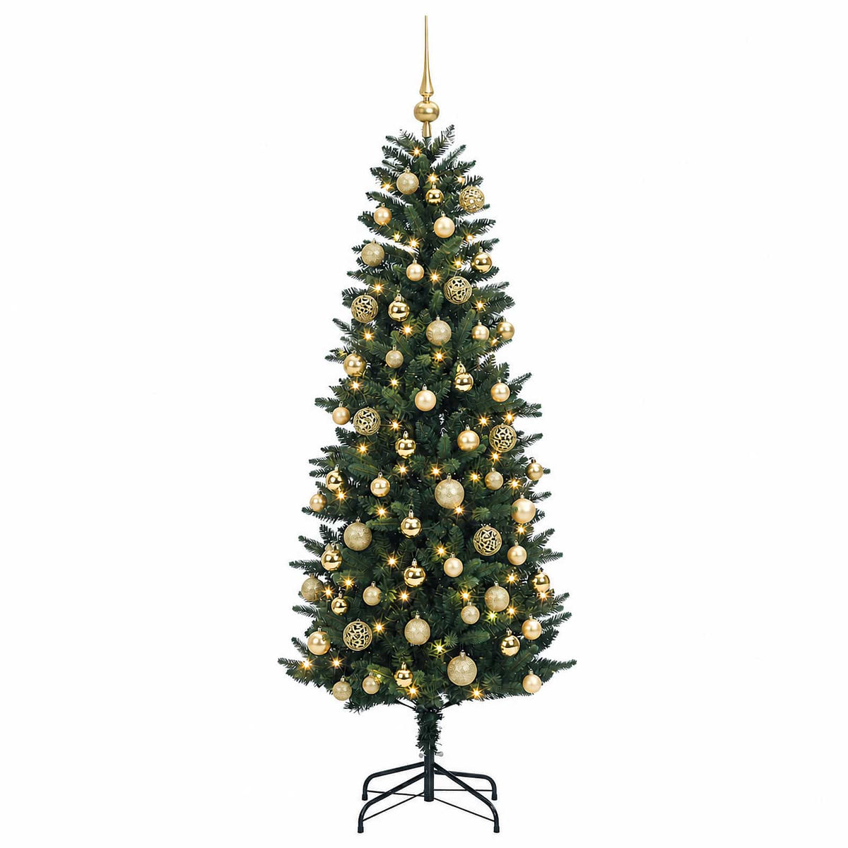 Artificial Christmas Tree with Bauble 180 cm 300 LEDs