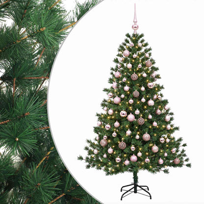 Artificial Christmas Tree with Bauble 210 cm 300 LEDs