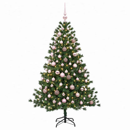 Artificial Christmas Tree with Bauble 240 cm 300 LEDs