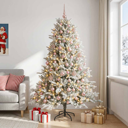 Artificial Christmas Tree with Bauble 240 cm 300 LEDs