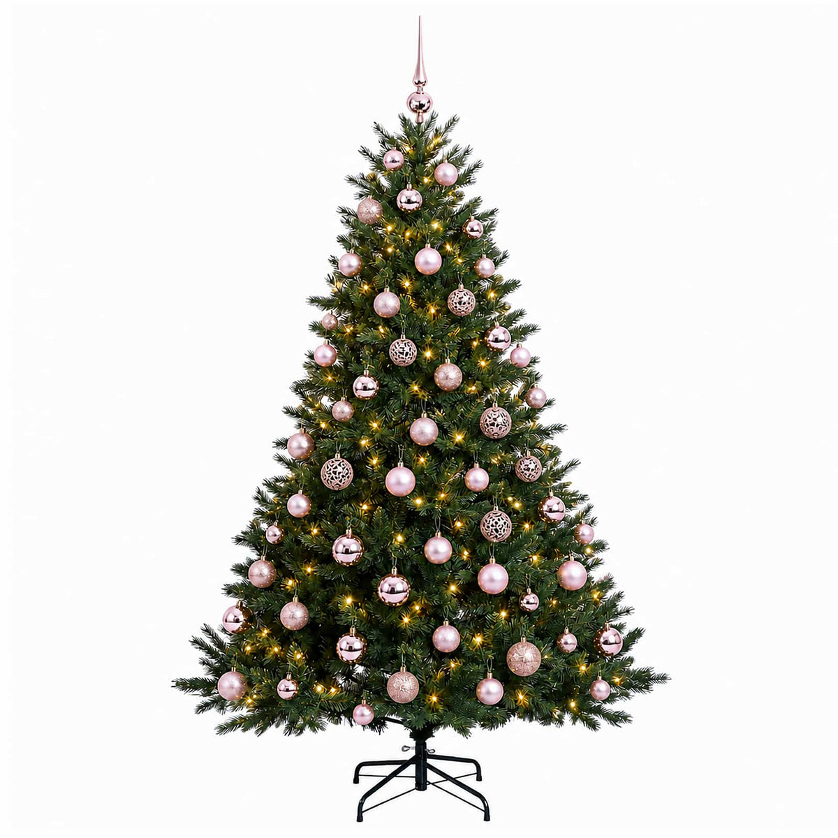 Artificial Christmas Tree with Bauble 180 cm 300 LEDs