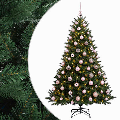 Artificial Christmas Tree with Bauble 240 cm 300 LEDs