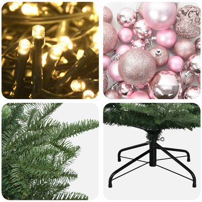 Artificial Christmas Tree with Bauble 240 cm 300 LEDs