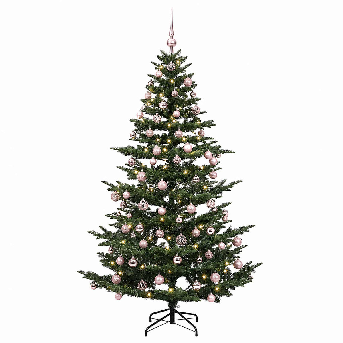 Artificial Christmas Tree with Bauble 240 cm 300 LEDs