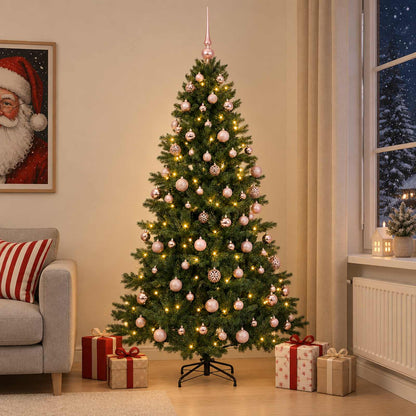 Artificial Christmas Tree with Bauble 180 cm 300 LEDs