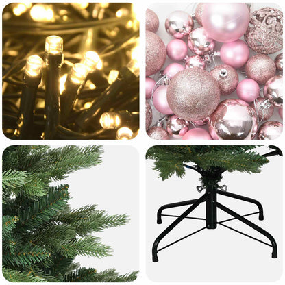 Artificial Christmas Tree with Bauble 180 cm 300 LEDs
