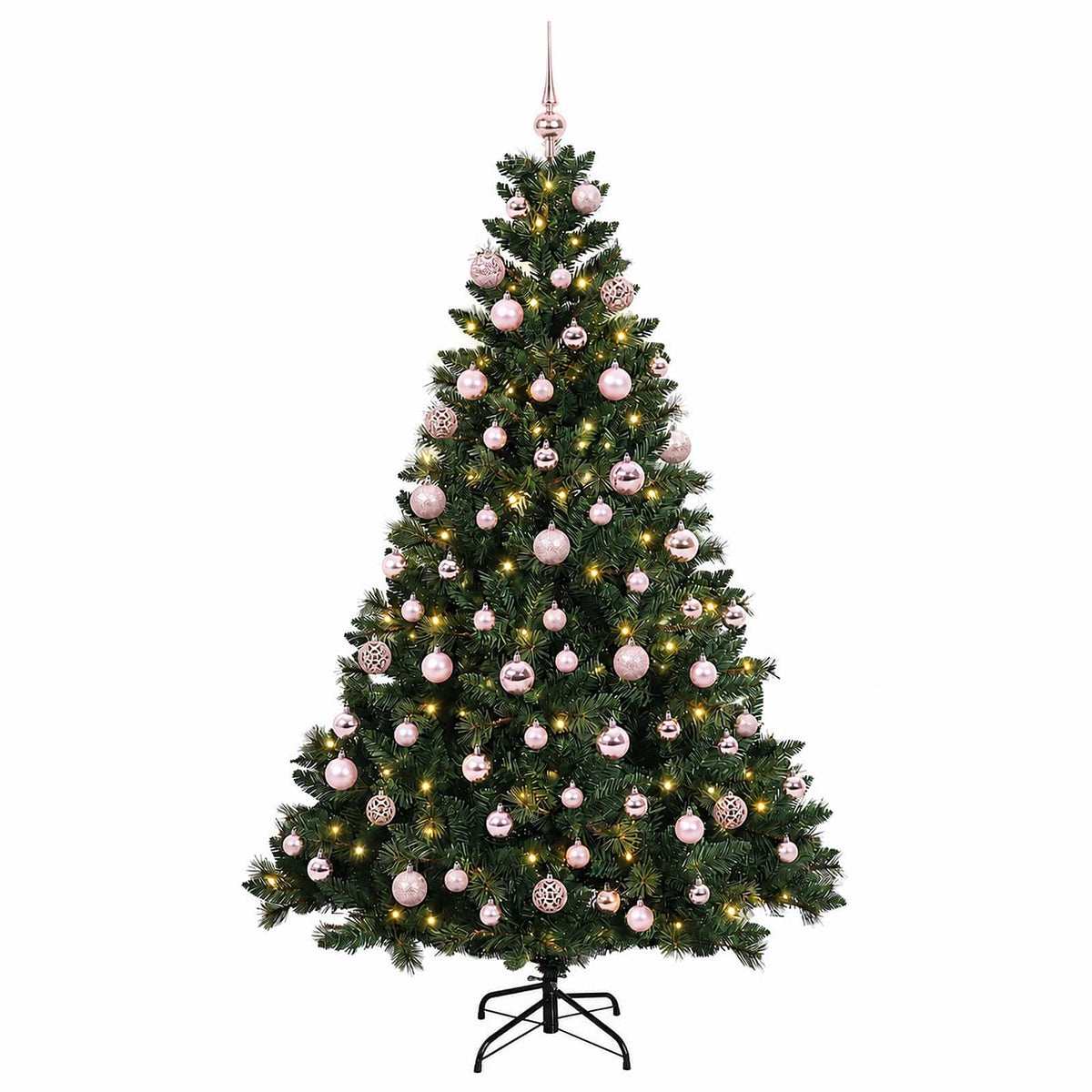 Artificial Christmas Tree with Bauble 180 cm 300 LEDs