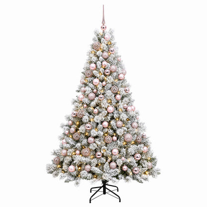 Artificial Christmas Tree with Bauble 240 cm 300 LEDs