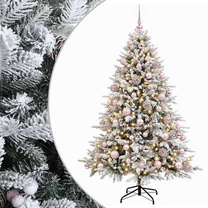 Artificial Christmas Tree with Bauble 180 cm 300 LEDs