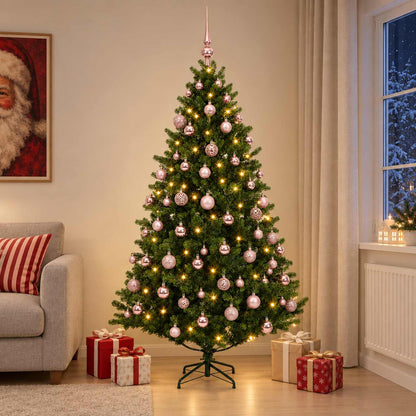 Artificial Christmas Tree with Bauble 240 cm 300 LEDs