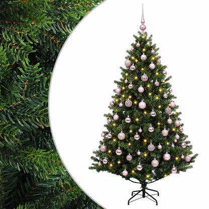 Artificial Christmas Tree with Bauble 210 cm 300 LEDs