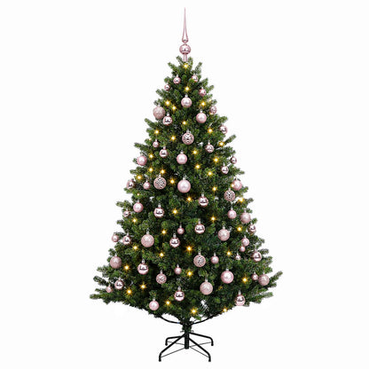 Artificial Christmas Tree with Bauble 240 cm 300 LEDs