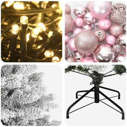 Artificial Christmas Tree with Bauble 180 cm 300 LEDs