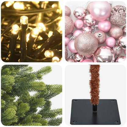 Artificial Christmas Tree with Bauble 240 cm 300 LEDs