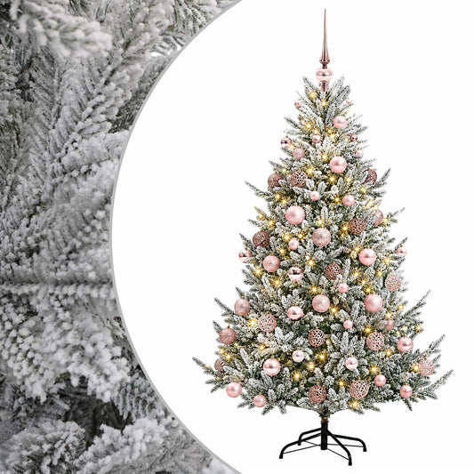 Artificial Christmas Tree with Bauble 180 cm 300 LEDs