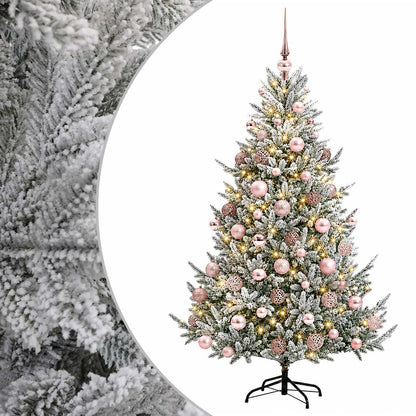 Artificial Christmas Tree with Bauble 210 cm 300 LEDs