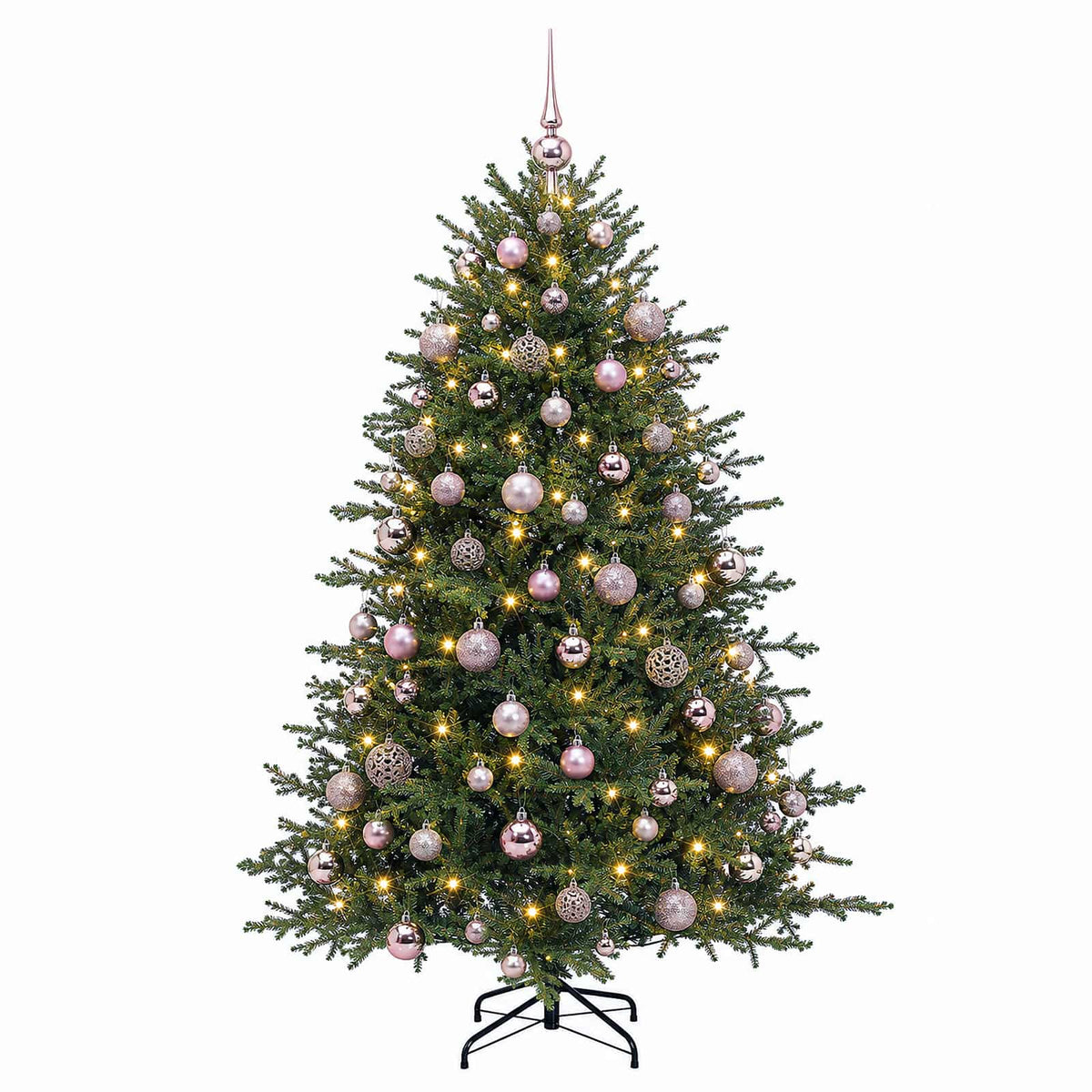 Artificial Christmas Tree with Bauble 180 cm 300 LEDs
