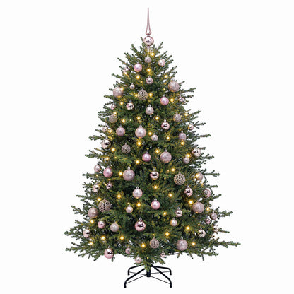 Artificial Christmas Tree with Bauble 180 cm 300 LEDs
