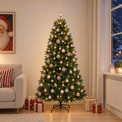 Artificial Christmas Tree with Bauble 180 cm 300 LEDs