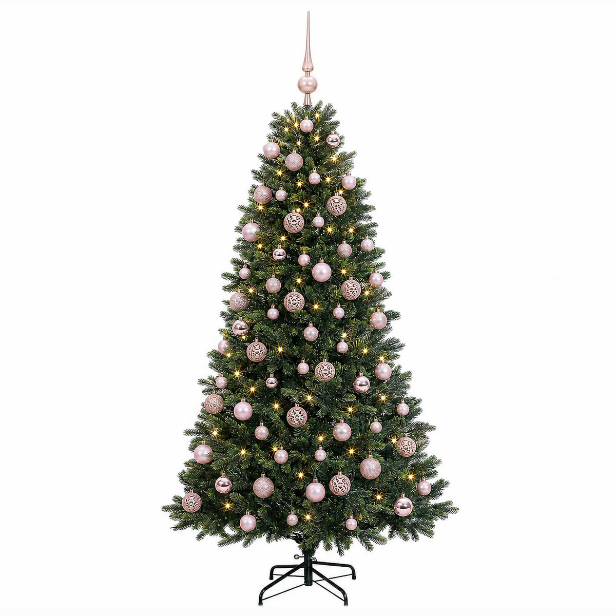 Artificial Christmas Tree with Bauble 180 cm 300 LEDs