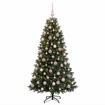 Artificial Christmas Tree with Bauble 180 cm 300 LEDs