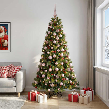 Artificial Christmas Tree with Bauble 180 cm 300 LEDs
