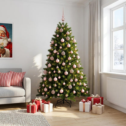 Artificial Christmas Tree with Bauble 180 cm 300 LEDs