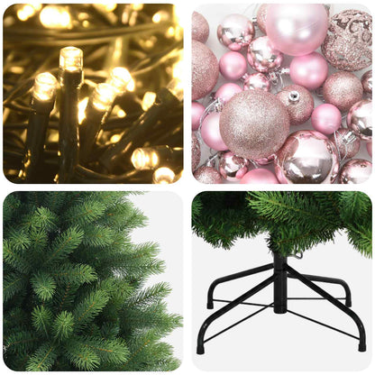Artificial Christmas Tree with Bauble 210 cm 300 LEDs