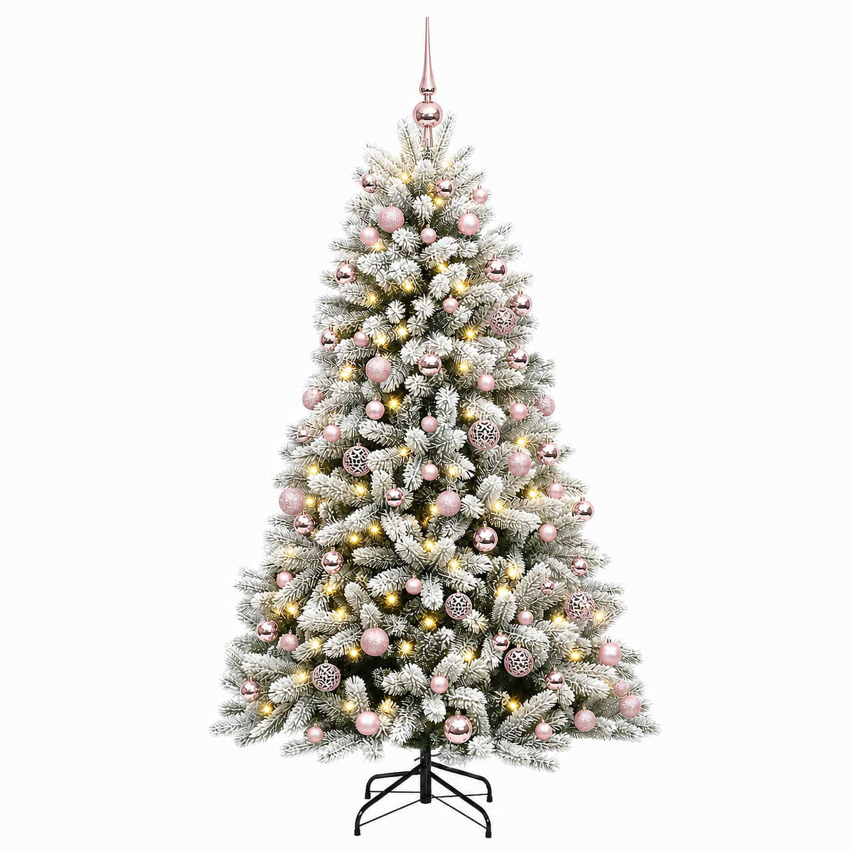 Artificial Christmas Tree with Bauble 180 cm 300 LEDs