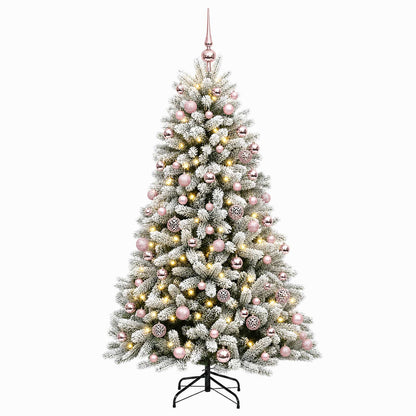 Artificial Christmas Tree with Bauble 240 cm 300 LEDs