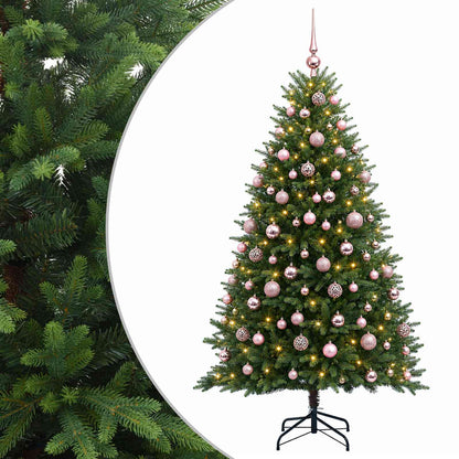 Artificial Christmas Tree with Bauble 210 cm 300 LEDs
