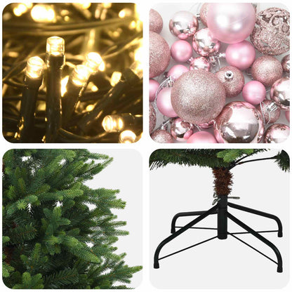 Artificial Christmas Tree with Bauble 240 cm 300 LEDs