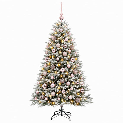 Artificial Christmas Tree with Bauble 240 cm 300 LEDs