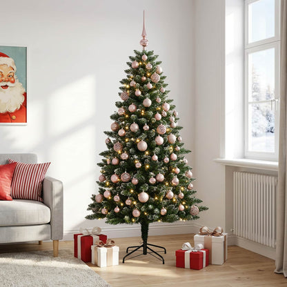 Artificial Christmas Tree with Bauble 180 cm 300 LEDs
