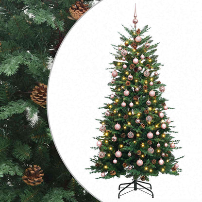 Artificial Christmas Tree with Bauble 210 cm 300 LEDs