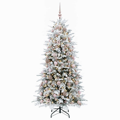 Artificial Christmas Tree with Bauble 210 cm 300 LEDs