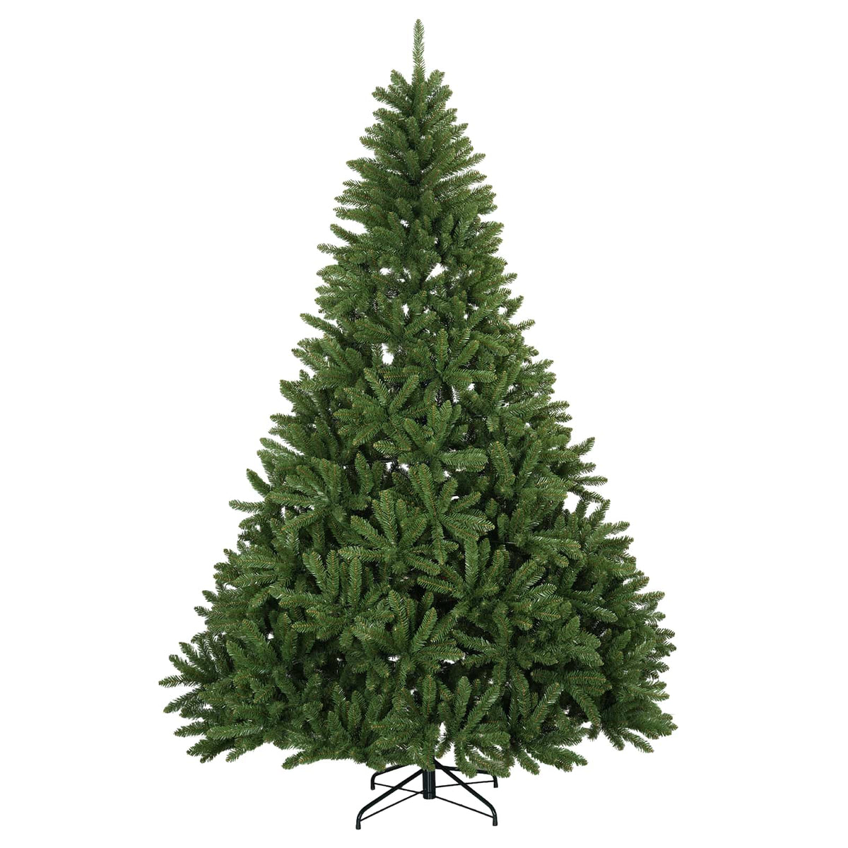 Light Green Artificial Christmas Tree with Bauble 210 cm