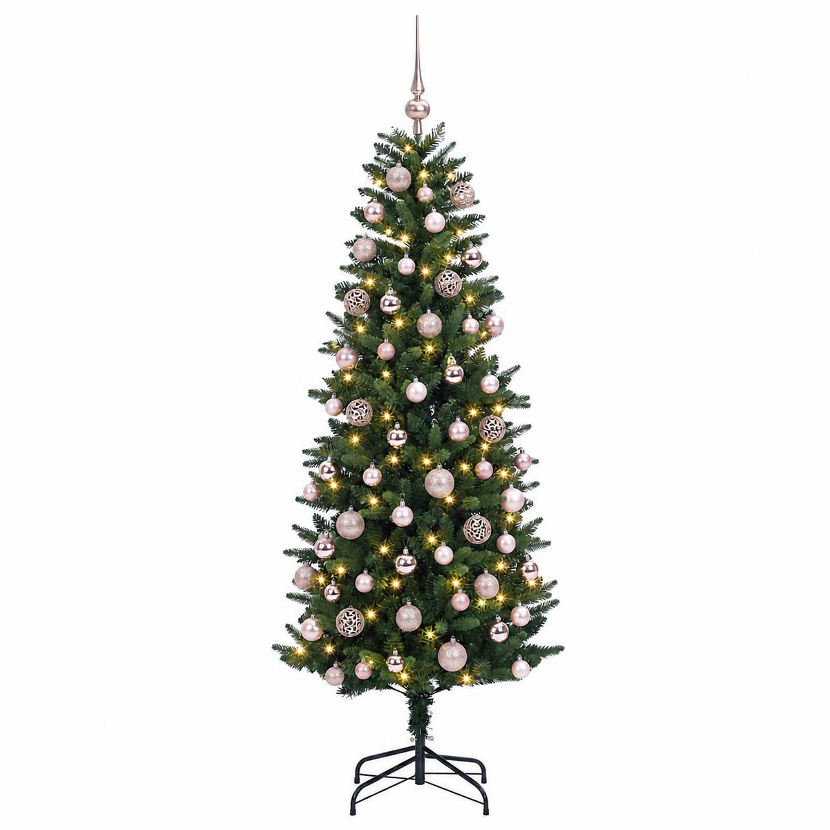 Artificial Christmas Tree with Bauble 210 cm 300 LEDs