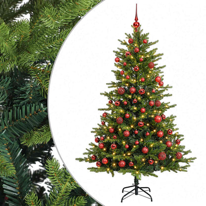 Artificial Christmas Tree with Bauble 210 cm 300 LEDs