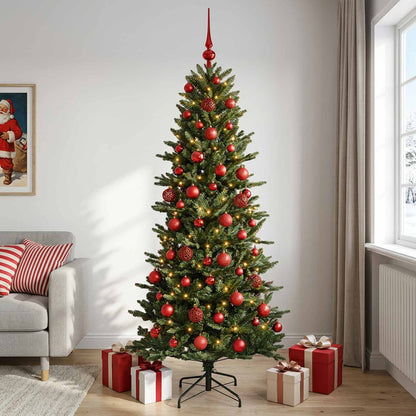 Artificial Christmas Tree with Bauble 210 cm 300 LEDs