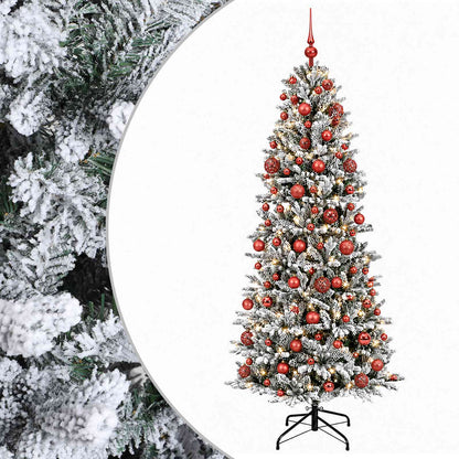 Artificial Christmas Tree with Bauble 180 cm 300 LEDs
