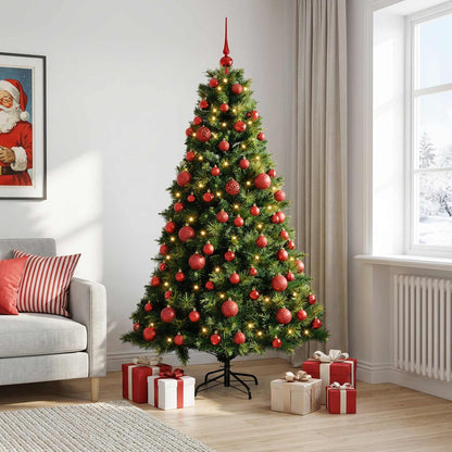 Artificial Christmas Tree with Bauble 180 cm 300 LEDs