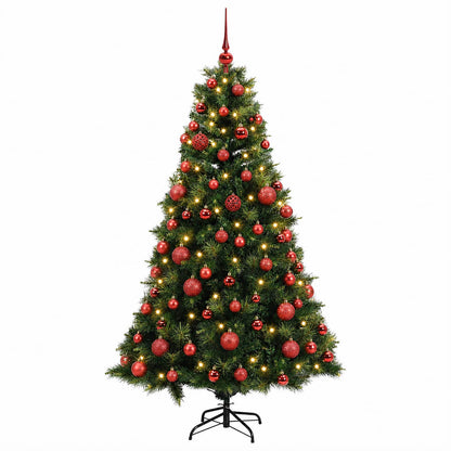 Artificial Christmas Tree with Bauble 180 cm 300 LEDs