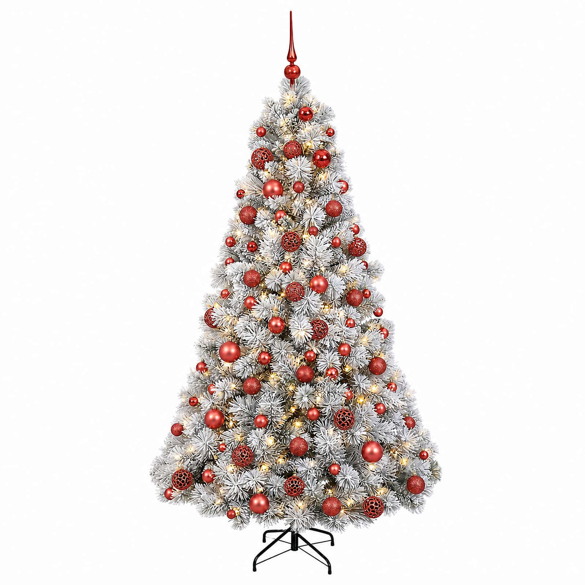 Artificial Christmas Tree with Bauble 180 cm 300 LEDs