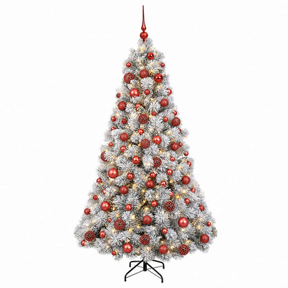 Artificial Christmas Tree with Bauble 240 cm 300 LEDs