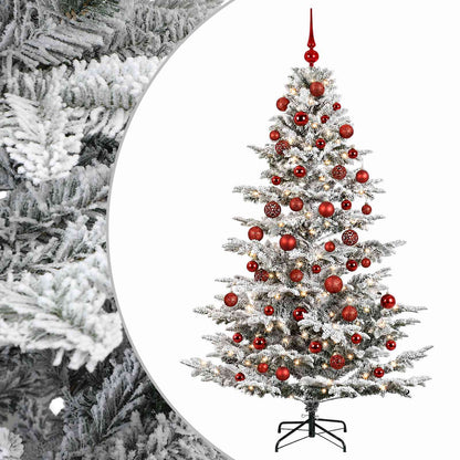 Artificial Christmas Tree with Bauble 210 cm 300 LEDs